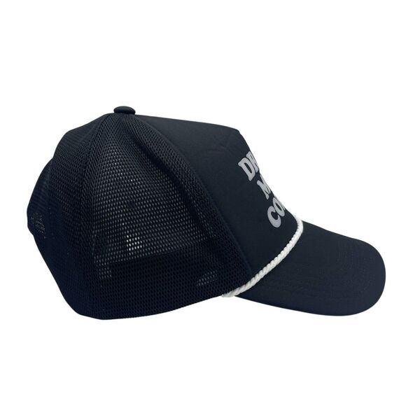 Dutch Bros Drink More Coffee Trucker Snapback Hat 2023 Black Mesh Cap Adjustable - Picture 3 of 5